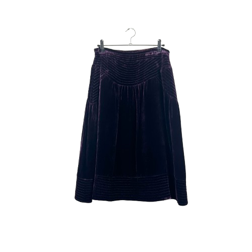 Entracte jupe mi-longue en velours - Taille M - Très bon état - Photo 9